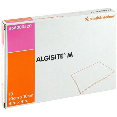 Smith & Nephew Calciumalginat Wundauflage - 10x10cm Smith & Nephew Calciumalginat Wundauflage - 10x10cm