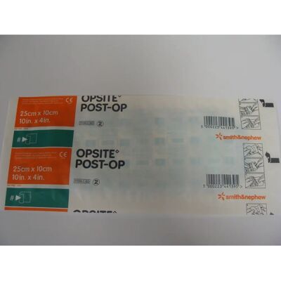 Smith & Nephew Wundmanagement OPSITE Post-OP 10x25cm Steriler Verband Smith & Nephew Wundmanagement OPSITE Post-OP 10x25cm Steriler Verband