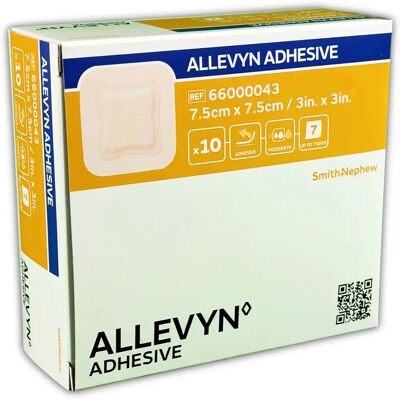 Smith & Nephew Wundmanagement Allevyn Adhesive 7,5x7,5 cm - Wundauflage Smith & Nephew Wundmanagement Allevyn Adhesive 7,5x7,5 cm - Wundauflage