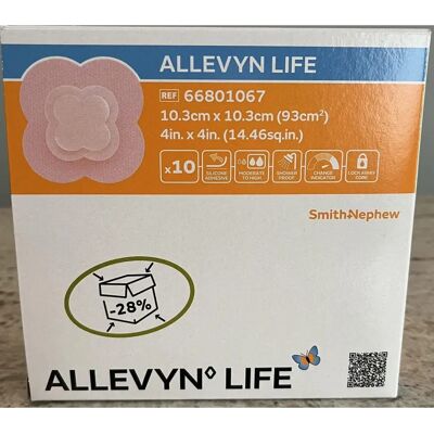 Smith & Nephew Srl Allevyn Life Pansement en Polyuréthane - Publicité Smith & Nephew Srl Allevyn Life Pansement en Polyuréthane - Publicité