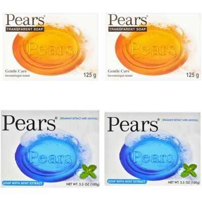 Pears Mild Omsorg Gjennomsiktig Såpe - Såpe Pears Mild Omsorg Gjennomsiktig Såpe - Såpe