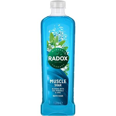 Radox Brand Model Mineral Therapy Muscle Soak Bath Radox Brand Model Mineral Therapy Muscle Soak Bath