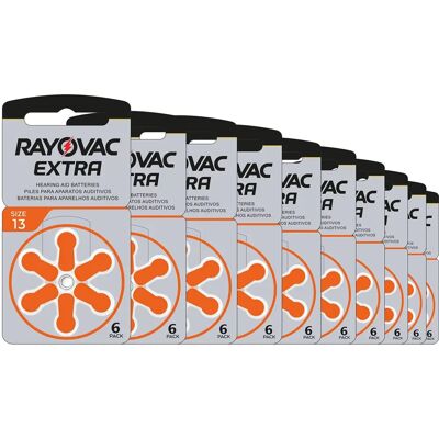 Piles Rayovac Pr48 / P13 Orange - Piles pour appareils auditifs Piles Rayovac Pr48 / P13 Orange - Piles pour appareils auditifs