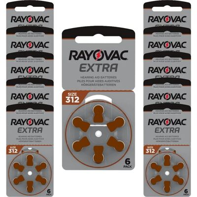 Rayovac P312 Brown Hearing Aid Battery - Power, Long-lasting Rayovac P312 Brown Hearing Aid Battery - Power, Long-lasting