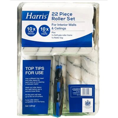 Harris - Paint Grip - 10" Roller - Painting Set Harris - Paint Grip - 10" Roller - Painting Set