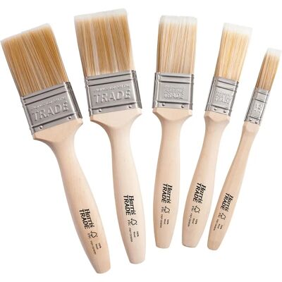 Harris Trade Verfkwasten Set - Multi-Pack - 5 Maten Harris Trade Verfkwasten Set - Multi-Pack - 5 Maten