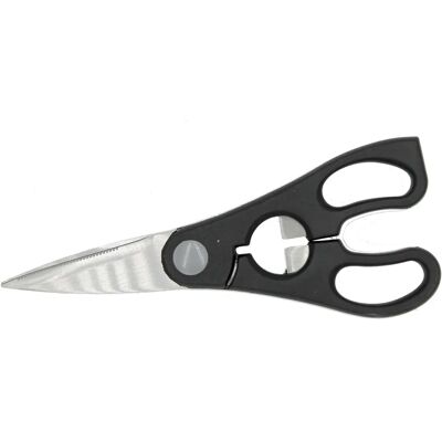 FACKELMANN Mehrzweck Küchen Schere mit Flaschenöffner - Edelstahl FACKELMANN Mehrzweck Küchen Schere mit Flaschenöffner - Edelstahl