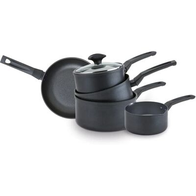 Prestige Aluminium Cookware Set - Non Stick Pack of 5 Prestige Aluminium Cookware Set - Non Stick Pack of 5