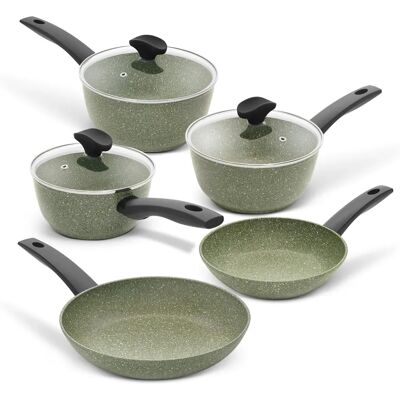 Prestige Eco Recycled Aluminium Induction Cookware Set - 5 Pce Prestige Eco Recycled Aluminium Induction Cookware Set - 5 Pce