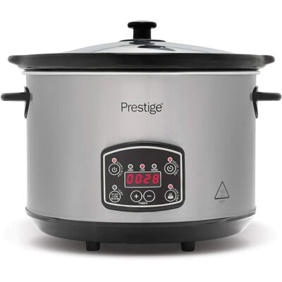 Prestige Digital Slow Cooker 5.5L Grey Prestige Digital Slow Cooker 5.5L Grey