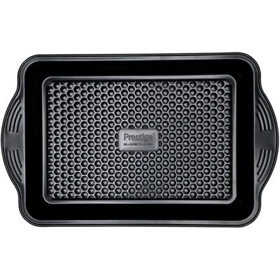 Prestige - Aerolift Roast & Bake Tray - 9 x 13 Zoll - Rechteckstahl - Brat- und Backblech Prestige - Aerolift Roast & Bake Tray - 9 x 13 Zoll - Rechteckstahl - Brat- und Backblech