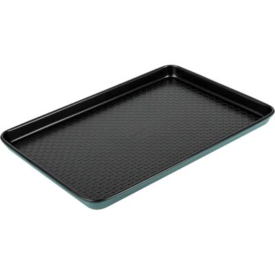 Prestige Nadiya Oven Tray Large Teal Baking Sheet Non Stick Bakeware - 10 x 15" Prestige Nadiya Oven Tray Large Teal Baking Sheet Non Stick Bakeware - 10 x 15"