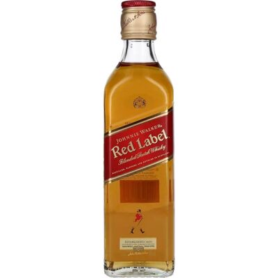 Johnnie Walker Red Label Blended Scotch Whisky - Whisky, 0,35L, 40% Vol. Johnnie Walker Red Label Blended Scotch Whisky - Whisky, 0,35L, 40% Vol.