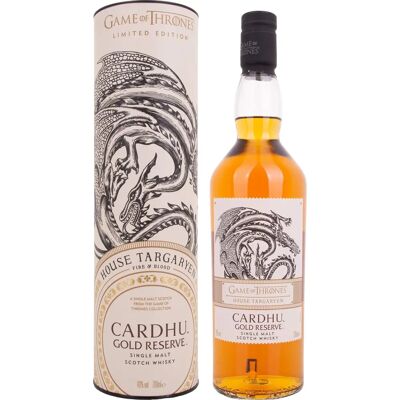 Cardhu Gold Reserve - House Targaryen Single Malt Whisky Cardhu Gold Reserve - House Targaryen Single Malt Whisky