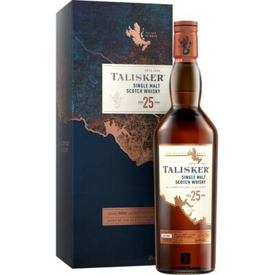 Talisker 25 Ans Isle of Skye Single Malt - Édition Limitée - Publicité Talisker 25 Ans Isle of Skye Single Malt - Édition Limitée - Publicité