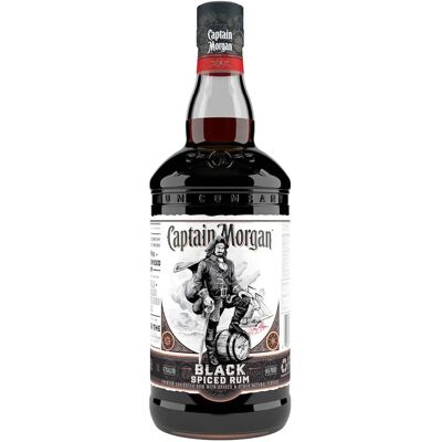 Captain Morgan Black Spiced Rum 1l - Gewürzter Rum Captain Morgan Black Spiced Rum 1l - Gewürzter Rum