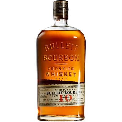 Bulleit Kentucky Straight Bourbon Frontier Whiskey 10 ans 0,7l 45,6% - Publicité Bulleit Kentucky Straight Bourbon Frontier Whiskey 10 ans 0,7l 45,6% - Publicité