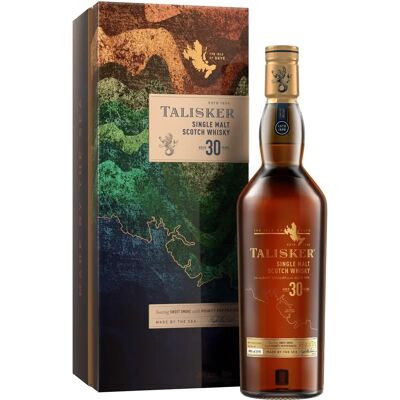 Talisker 30 Year Old - Whisky Simple - Édition Limitée - Publicité Talisker 30 Year Old - Whisky Simple - Édition Limitée - Publicité