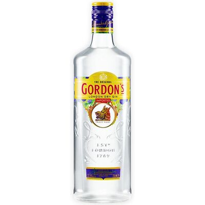 Gordon's London Dry Gin - 70cl - 37,5° - Publicité Gordon's London Dry Gin - 70cl - 37,5° - Publicité