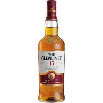 Glenlivet 15 Year Old French Oak Reserve - Single Malt Scotch Whisky Glenlivet 15 Year Old French Oak Reserve - Single Malt Scotch Whisky