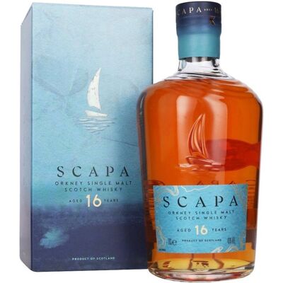 Scapa Orkney 16 Jahre Single Malt Scotch Whisky - Whisky Scapa Orkney 16 Jahre Single Malt Scotch Whisky - Whisky