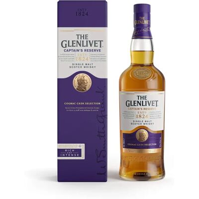 Glenlivet Captain's Reserve Whisky Mono Malt - Publicité Glenlivet Captain's Reserve Whisky Mono Malt - Publicité