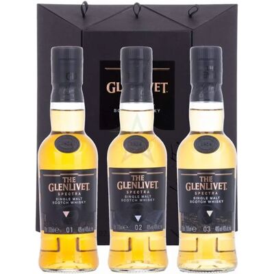 The Glenlivet Spectra 3 x 0,2 Liter 40% vol. The Glenlivet Spectra 3 x 0,2 Liter 40% vol.