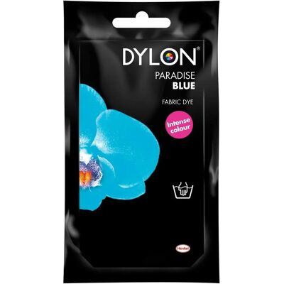 DYLON Paradise Blue Hand Fabric Dye 50g - Fabric Dye DYLON Paradise Blue Hand Fabric Dye 50g - Fabric Dye