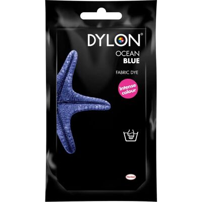 DYLON Ocean Blue Fabric Hand Dye - Clothing & Soft Furnishings DYLON Ocean Blue Fabric Hand Dye - Clothing & Soft Furnishings