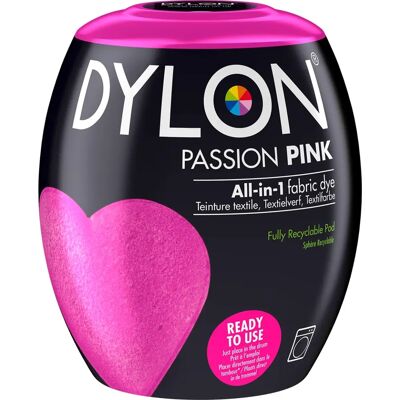 DYLON Passion Pink Fabric Dye Pod - Fabric Type DYLON Passion Pink Fabric Dye Pod - Fabric Type