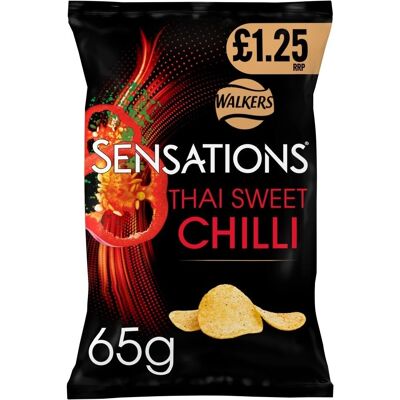 Walkers - Sensations Thai Sweet Chilli - 65g - Crisps Walkers - Sensations Thai Sweet Chilli - 65g - Crisps