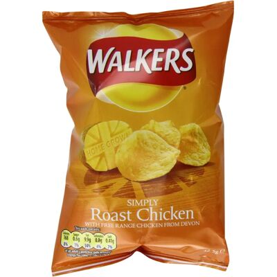 Walkers Roast Chicken Crisps - Snack Walkers Roast Chicken Crisps - Snack