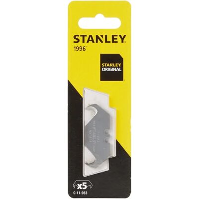 Stanley 1996B Haakmesje Blades - 5 stuks Stanley 1996B Haakmesje Blades - 5 stuks