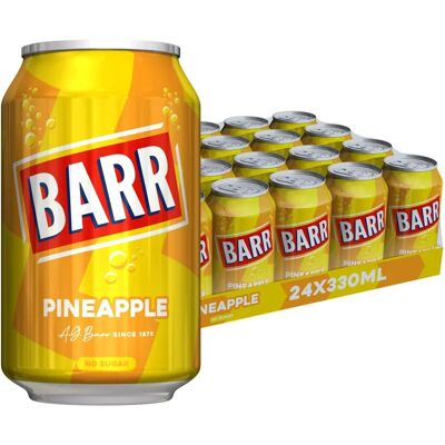 Barr - Raspberryade 330ml - 48 Pack - Soft drink Barr - Raspberryade 330ml - 48 Pack - Soft drink