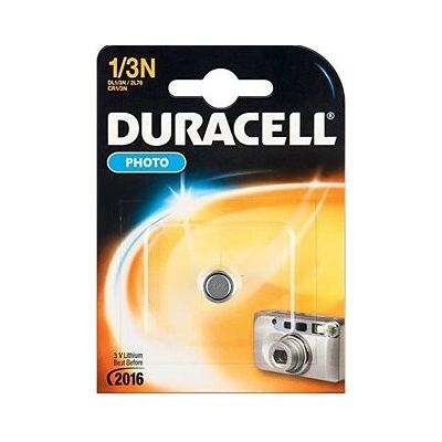 Duracell - Lithium Button Cell 3 V - DL1/3N - Household Battery Duracell - Lithium Button Cell 3 V - DL1/3N - Household Battery