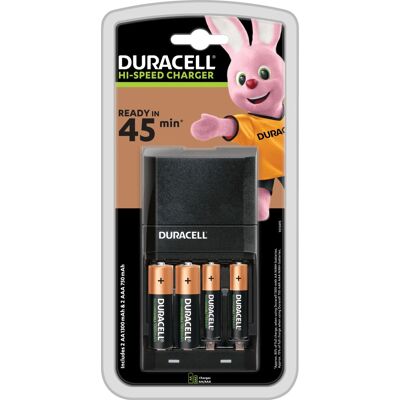 Cargador de Baterías Duracell DU73 - Uso Doméstico AC Rápido Cargador de Baterías Duracell DU73 - Uso Doméstico AC Rápido