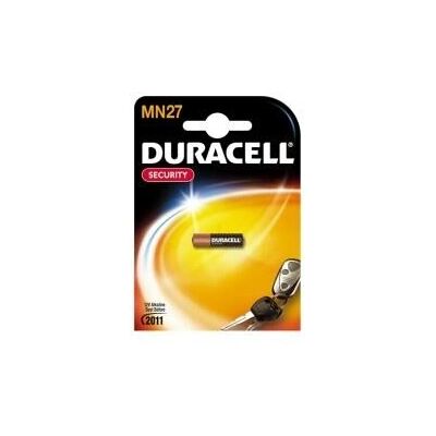 Pilha alcalina Duracell MN27 - 12V Não recarregável Pilha alcalina Duracell MN27 - 12V Não recarregável