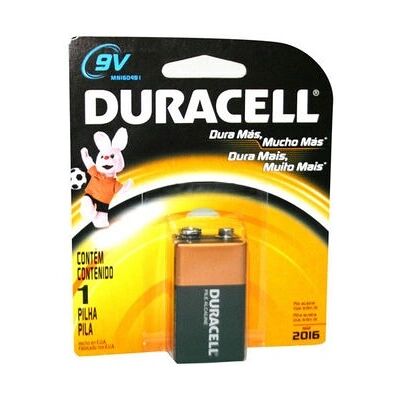Batteria alcalina Duracell 6LR61 9V - Batteria Batteria alcalina Duracell 6LR61 9V - Batteria