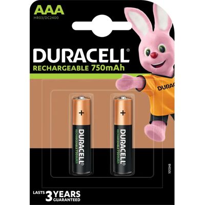 Duracell Modello DU70 Batteria ricaricabile AAA - 750mAh Duracell Modello DU70 Batteria ricaricabile AAA - 750mAh