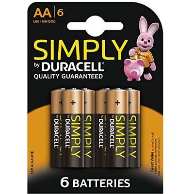 Duracell AA Alkaline Battery - Household Power Duracell AA Alkaline Battery - Household Power