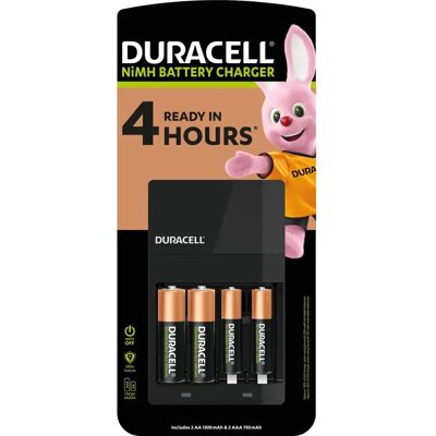 Duracell Modell CEF14 - Schnelles Ladegerät für AA/AAA-Batterien Duracell Modell CEF14 - Schnelles Ladegerät für AA/AAA-Batterien