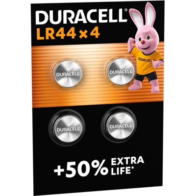 Duracell LR44 Alkaline Button Batteries - Button Batteries Duracell LR44 Alkaline Button Batteries - Button Batteries