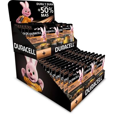 Paquete de Baterías Duracell - AAA, AA, C, D y 9V - 90 Blíster Paquete de Baterías Duracell - AAA, AA, C, D y 9V - 90 Blíster