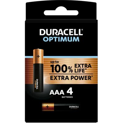 Duracell Duracell Optimum AAA Batteria - Batteria Duracell Duracell Optimum AAA Batteria - Batteria