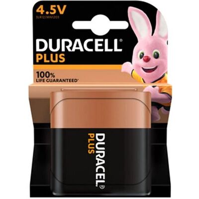 Duracell Plus K1 - Batería duradera, 4,5V Duracell Plus K1 - Batería duradera, 4,5V