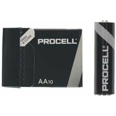 Duracell Procell AA Battery - 10 pcs - Black Duracell Procell AA Battery - 10 pcs - Black