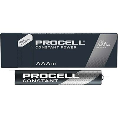 Duracell - AAA Batteri - 10 st - Svart Duracell - AAA Batteri - 10 st - Svart
