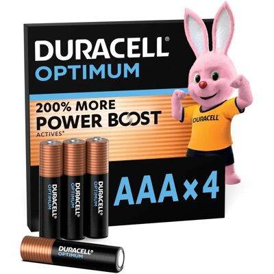 Duracell Duracell Optimum Mini AAA Batterie - Batterie Duracell Duracell Optimum Mini AAA Batterie - Batterie