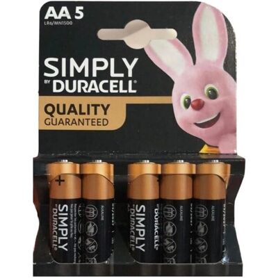 Duracell Duracell MN 1500 Piles AA - Longue durée - Publicité Duracell Duracell MN 1500 Piles AA - Longue durée - Publicité