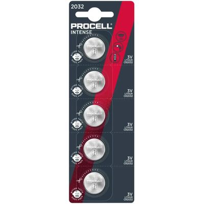 Batería de botón de litio Duracell CR2032 - Pack de 5 Batería de botón de litio Duracell CR2032 - Pack de 5